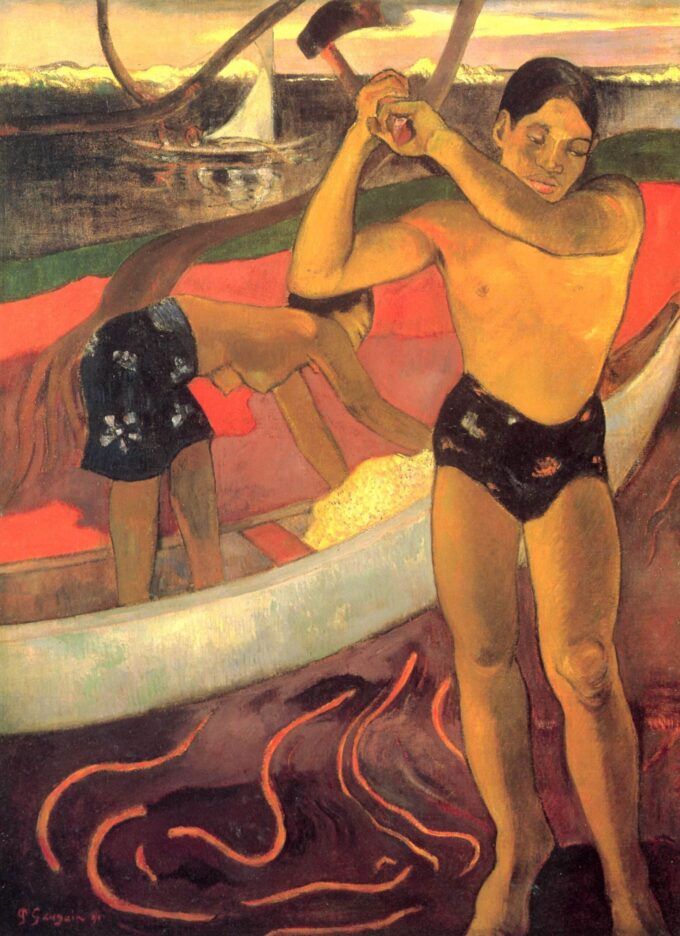 El Hombre con el hacha – Paul Gauguin Paul Gauguin 2024-09-20