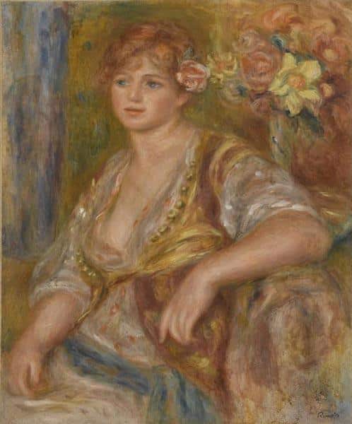 Mujer rubia con una rosa, c.1915 – Pierre-Auguste Renoir Pierre-Auguste Renoir 2024-09-20