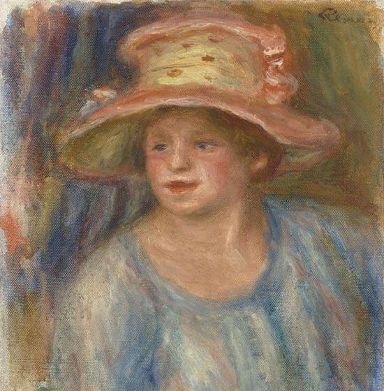 Mujer con un sombrero, hacia 1915 – Pierre-Auguste Renoir Pierre-Auguste Renoir 2024-09-20 2