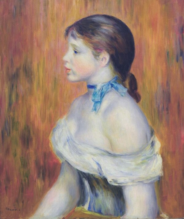 Chica joven con cinta azul – Pierre-Auguste Renoir Pierre-Auguste Renoir 2024-11-21