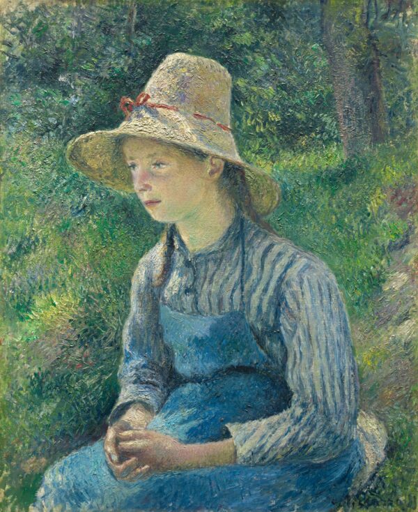 Campesina con un sombrero de paja – Camille Pissarro Camille Pissarro 2024-11-21