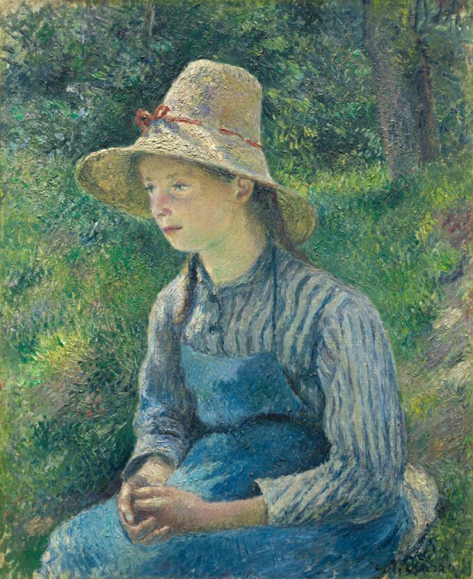 Campesina con un sombrero de paja – Camille Pissarro Camille Pissarro 2024-09-20