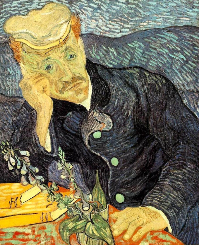 Retrato del doctor Gachet – Van Gogh Pinturas Populares 2024-09-19