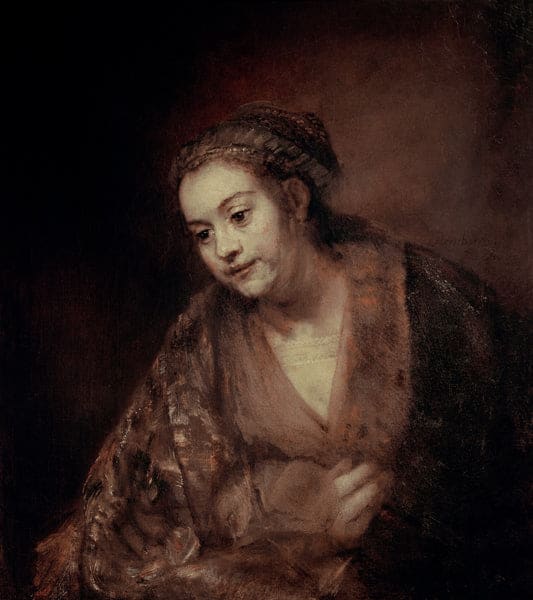 Demi-figura de una mujer – Rembrandt van Rijn Rembrandt van Rijn 2024-09-19