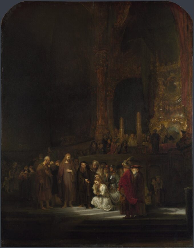 Cristo y la mujer adúltera – Rembrandt van Rijn Rembrandt van Rijn 2024-09-19