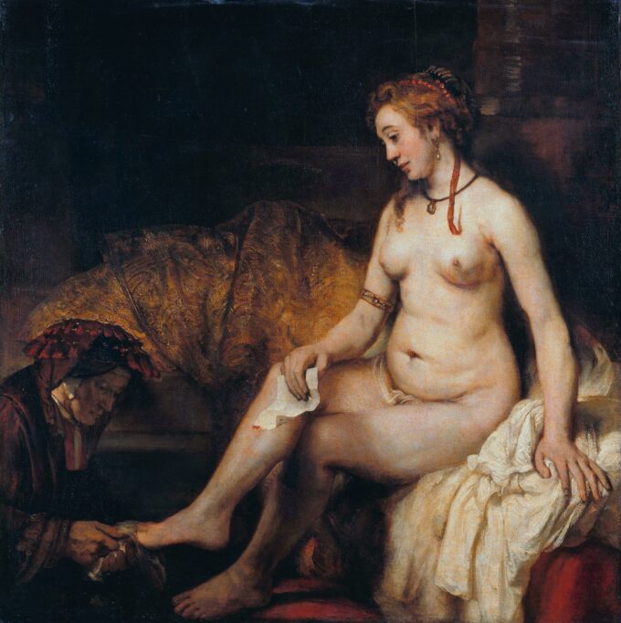 Bethsabée en el baño sosteniendo la carta de David – Rembrandt van Rijn Rembrandt van Rijn 2024-09-19