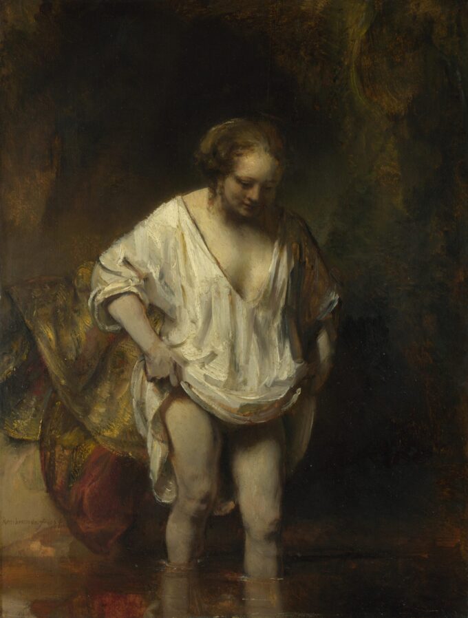 Mujer bañándose en un río – Rembrandt van Rijn Rembrandt van Rijn 2024-09-19