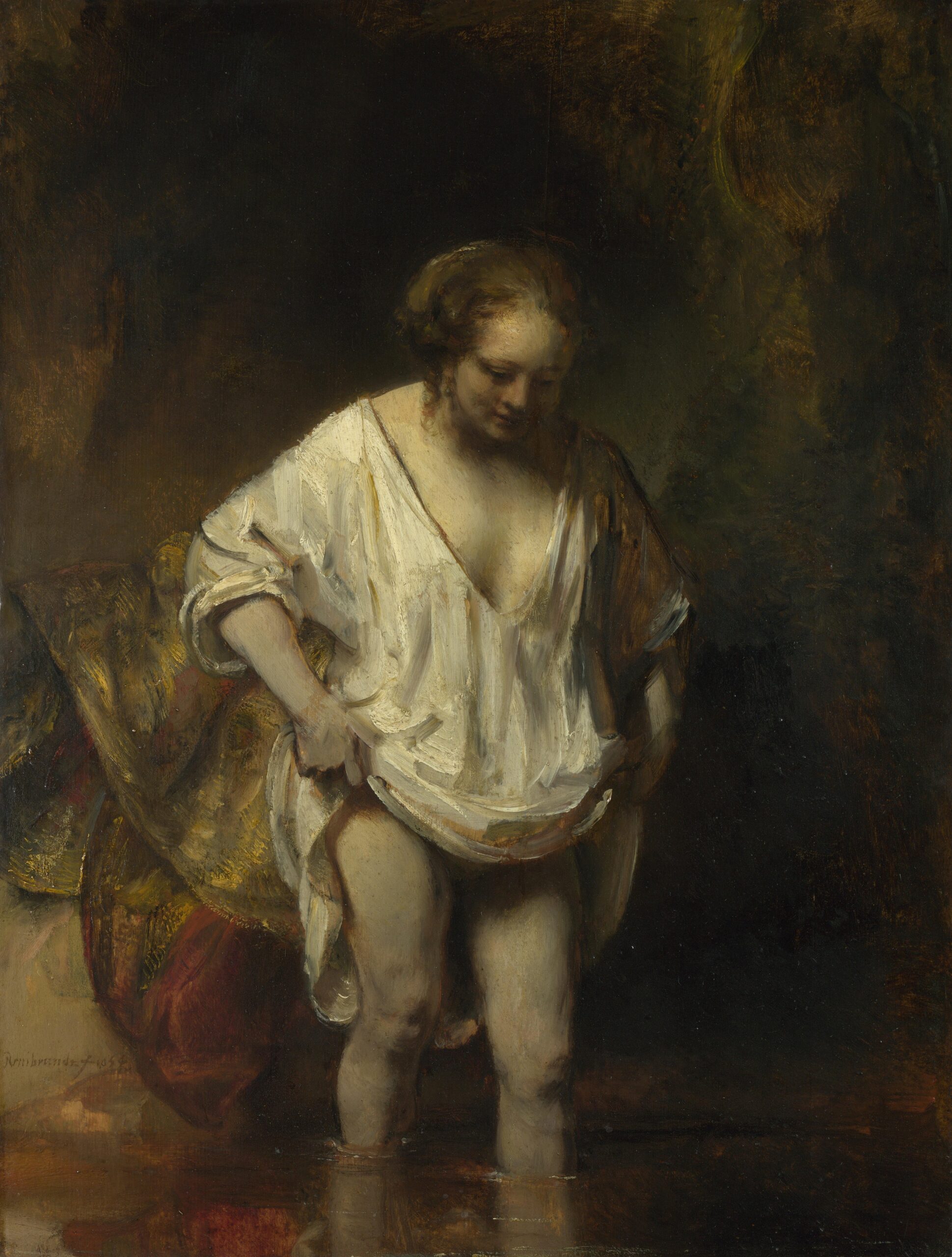 Mujer bañándose en un río – Rembrandt van Rijn Rembrandt van Rijn 2024-09-19 2