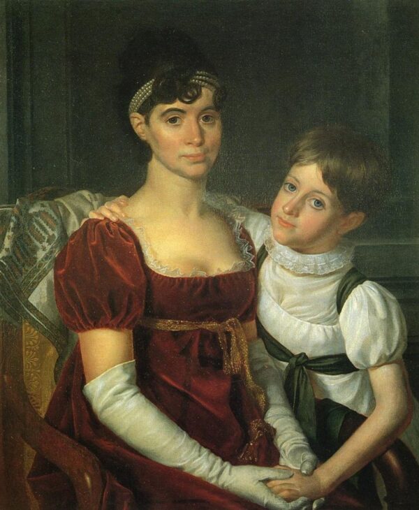 Alida Livingston Armstrong y su hija – Rembrandt Peale Rembrandt Peale 2025-01-02