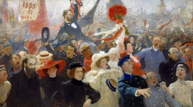 Manifestación del 17 de octubre de 1905 – Ilya Repin Iliá Repin 2024-09-20