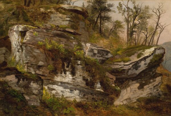 Acantilado rocoso, 1860 – Asher Brown Durand Asher Brown Durand 2024-12-22