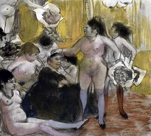 Ilustración de «La Maison Tellier» de Guy de Maupassant – Edgar Degas Edgar Degas 2024-09-20 2