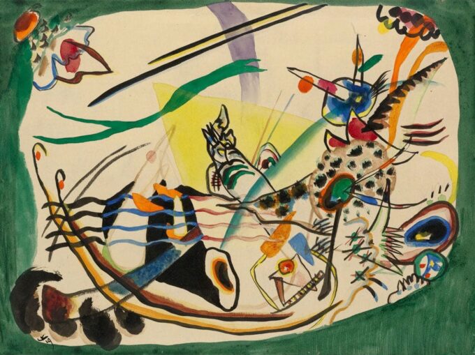 Estudio para el borde verde 1919 – Vassily Kandinsky Vasili Kandinski 2024-09-20