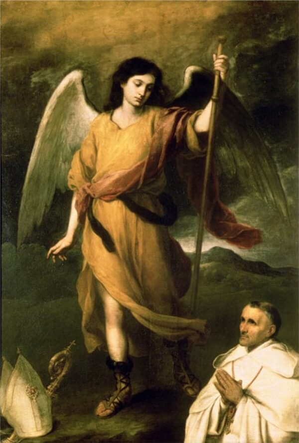 San Rafael Arcángel con el obispo Domonte – Bartolomé Esteban Murillo Bartolomé Esteban Murillo 2024-11-21