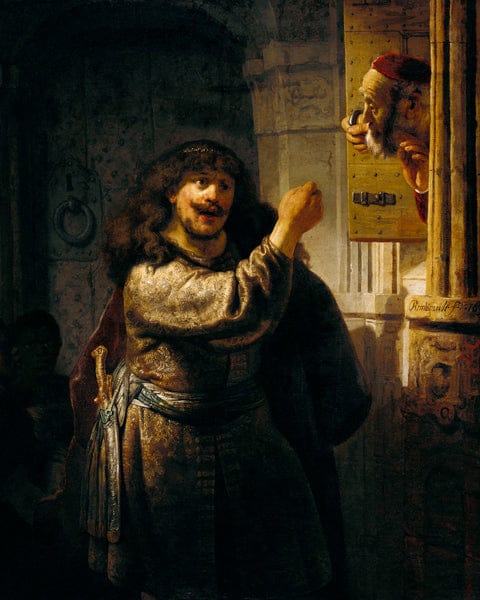 Samson amenazó a su padrastro – Rembrandt van Rijn Rembrandt van Rijn 2024-09-20