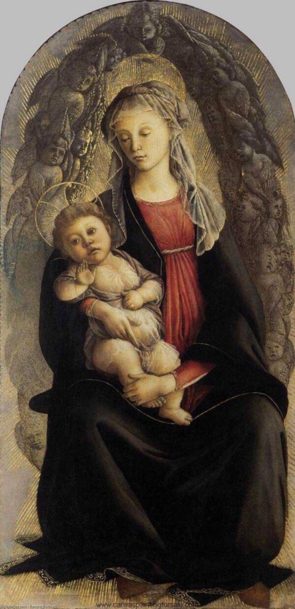 Madonna con el niño y un Glorioso – Sandro Botticelli Sandro Botticelli 2024-11-21