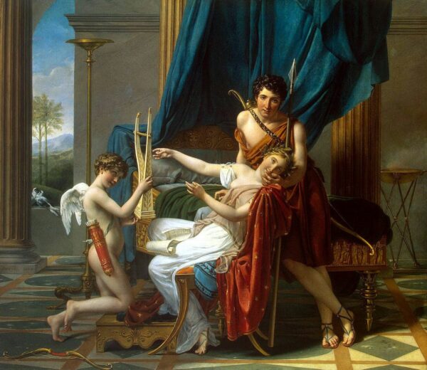 Saffo y Faón – Jacques-Louis David Jacques-Louis David 2024-11-21