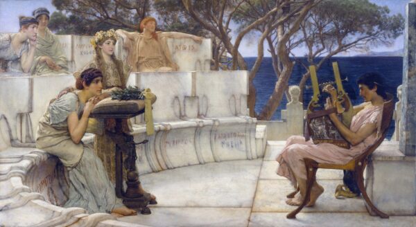 Saffo y Alceo – Lawrence Alma-Tadema Lawrence Alma-Tadema 2024-11-21