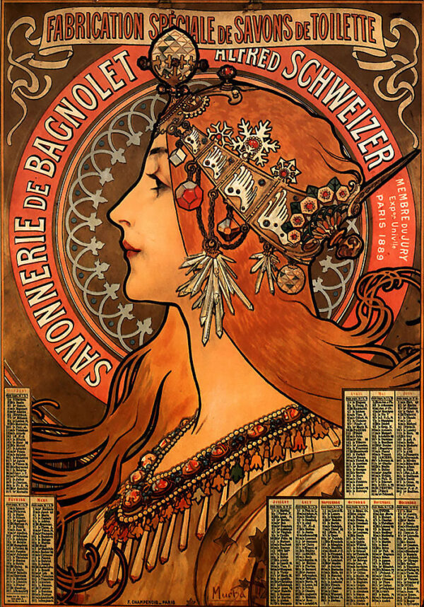 Jabonera de Bagnolet – Mucha Alfons Mucha 2024-11-21