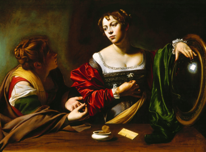 Marthe y María Magdalena – Caravaggio Caravaggio 2024-09-19