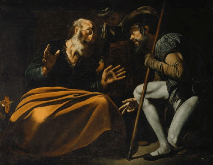 Pierre renie a Jesús – Caravaggio Caravaggio 2024-09-19