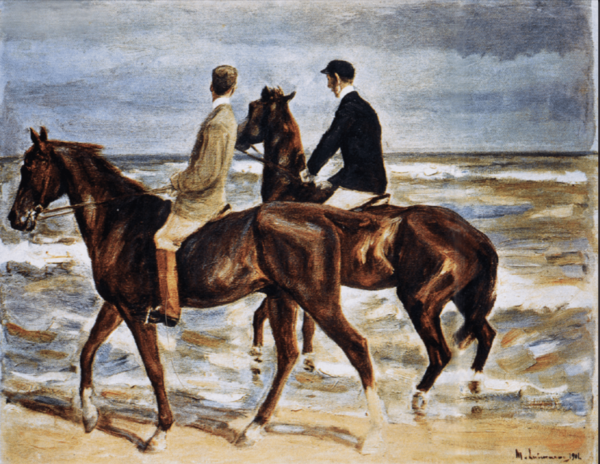 Dos jinetes en la playa – Max Liebermann Max Liebermann 2024-12-26