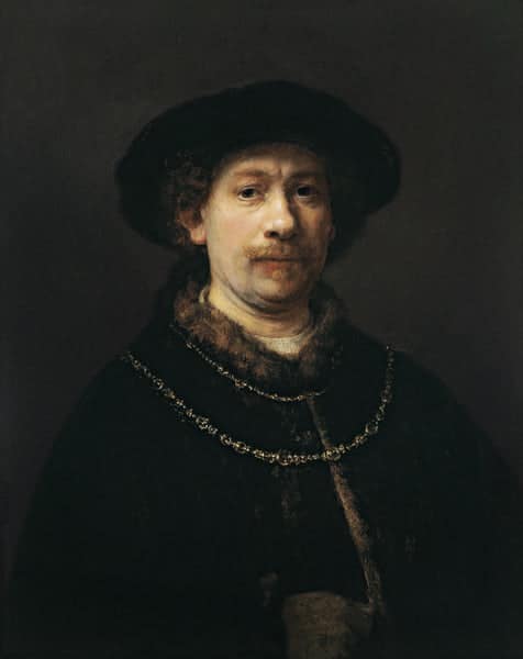 Autorretrato con boina y dos cadenas de oro – Rembrandt van Rijn Rembrandt van Rijn 2024-09-19