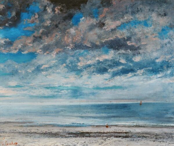 La Playa, Sol Poniente – Gustave Courbet Gustave Courbet 2024-11-21