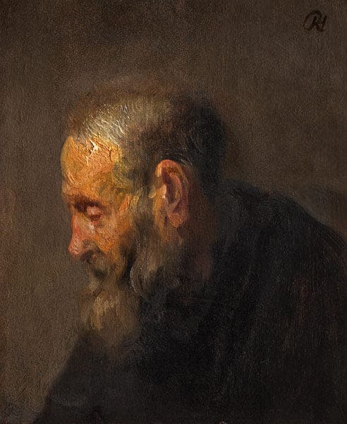 Estudio de un viejo hombre de perfil – Rembrandt van Rijn Rembrandt van Rijn 2024-09-19