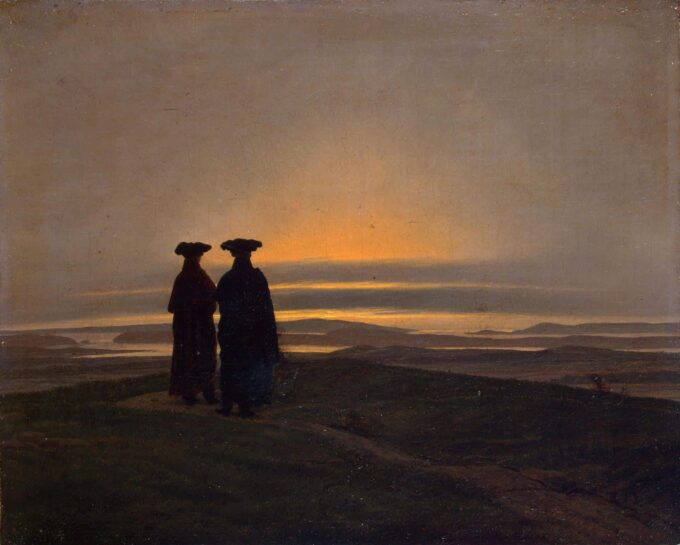 Paisaje nocturno con dos hombres – Caspar David Friedrich Caspar David Friedrich 2024-09-20