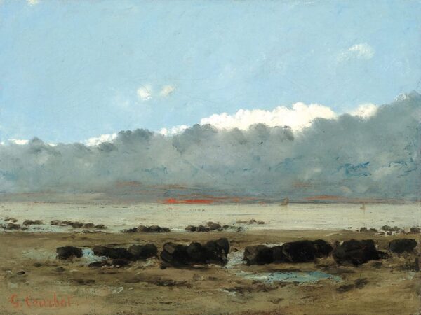 Rocas negras en Trouville – Gustave Courbet Gustave Courbet 2024-11-21