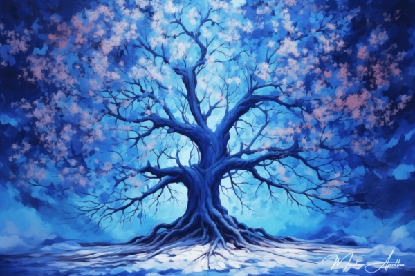 Guía del árbol azul de Tableau Cuadros Contemporáneos Árboles 2024-12-22