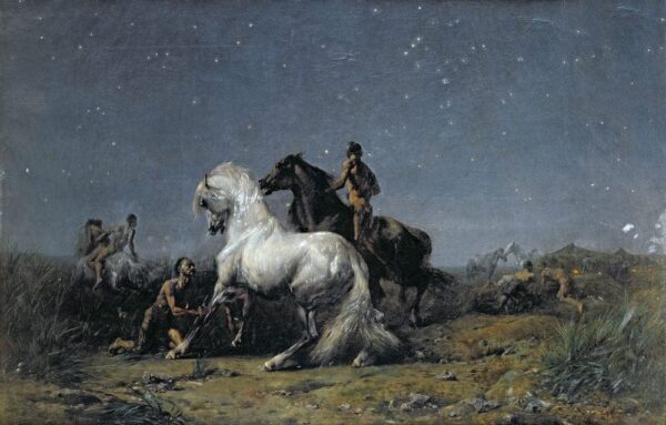 Los ladrones de caballos – Eugène Delacroix Eugène Delacroix 2024-11-21