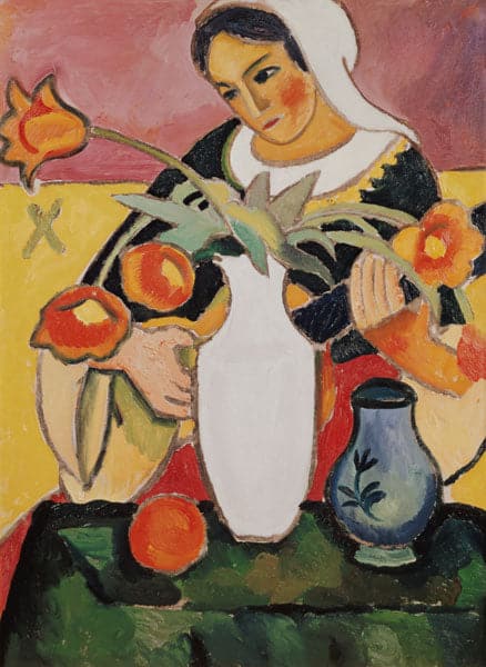 El jugador de laúd – August Macke August Macke 2024-09-20