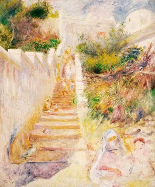 Las escaleras, Argel – Pierre-Auguste Renoir Pierre-Auguste Renoir 2024-09-20