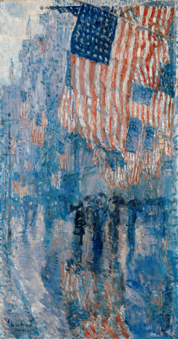 La avenida bajo la lluvia – Childe Hassam Childe Hassam 2024-11-21