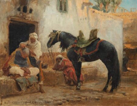 El barbero de Biskra – Frederick Arthur Bridgman Frederick Arthur Bridgman 2024-12-22