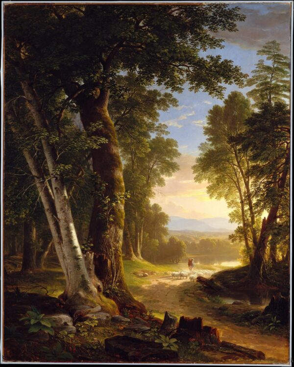 Los hayas, 1845 – Asher Brown Durand Asher Brown Durand 2024-12-22