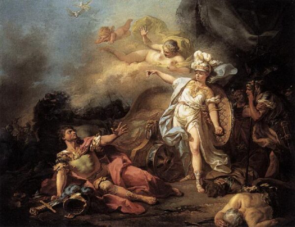 Minerva combatiendo a Marte – Jacques-Louis David Jacques-Louis David 2024-11-21