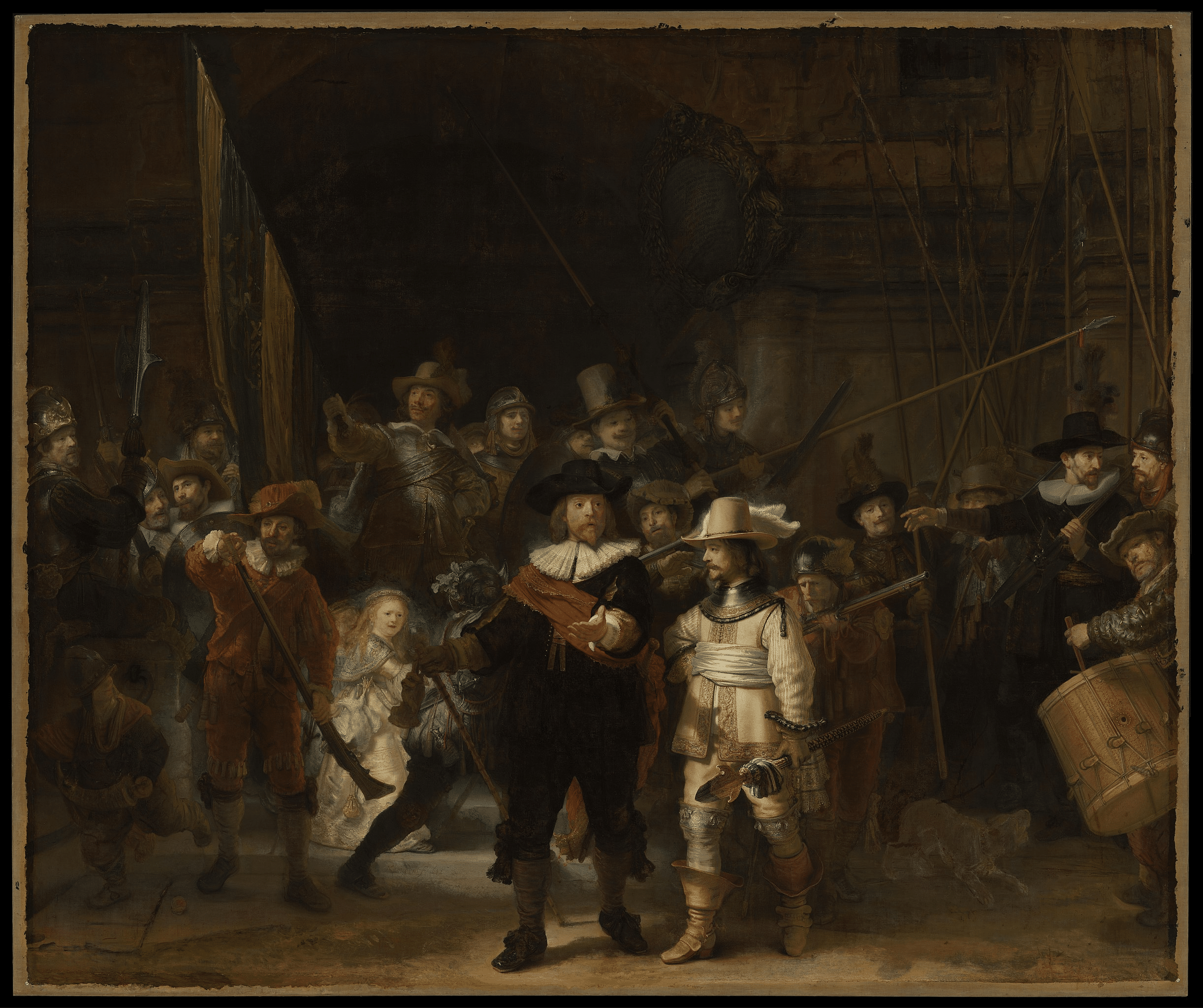 La Guardia Nocturna (La Compañía de Frans Banning Cocq y Willem van Ruytenburch) – Rembrandt van Rijn Rembrandt van Rijn 2024-09-19 2