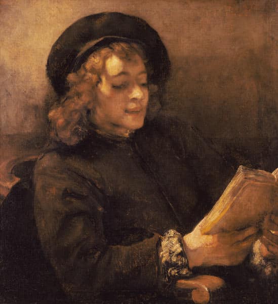 Titus van Rijn, el hijo del artista, leyendo – Rembrandt van Rijn Rembrandt van Rijn 2024-09-20