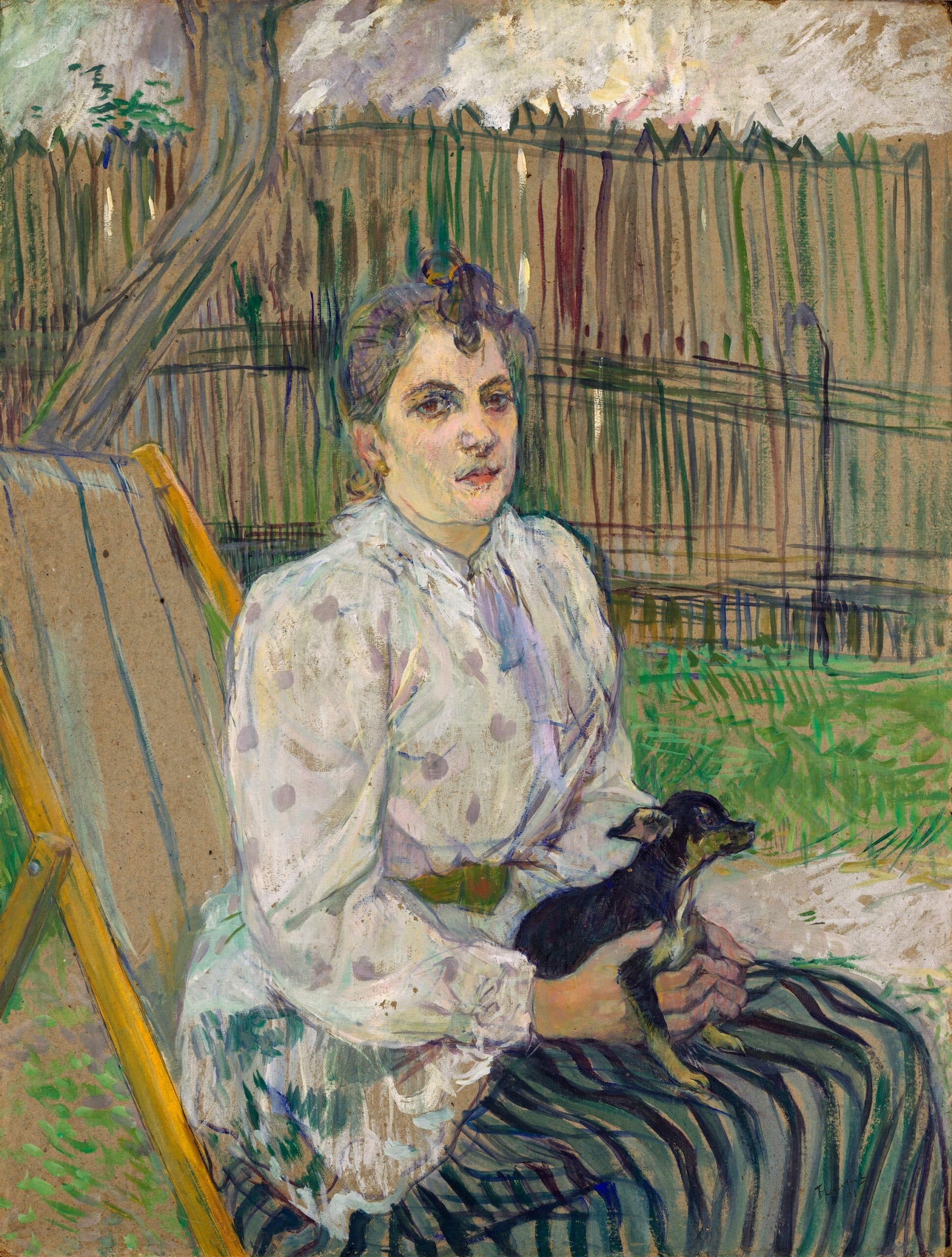 Mujer con un perro – Toulouse Lautrec Henri de Toulouse-Lautrec 2024-09-20 2