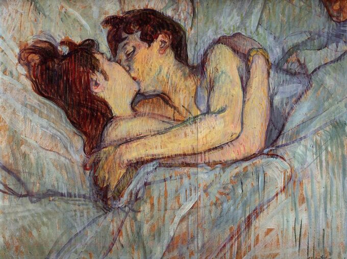 En la cama, el beso – Toulouse Lautrec Henri de Toulouse-Lautrec 2024-09-20