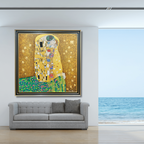 El beso (Gustav Klimt) – Reproducción en stock – 200 x 200 cm Gustav Klimt 2024-11-21 4