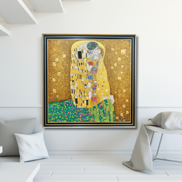 El beso (Gustav Klimt) – Reproducción en stock – 200 x 200 cm Gustav Klimt 2024-11-21 2