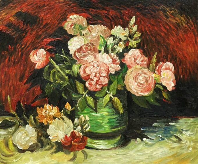 Peonías y rosas – Van Gogh Vincent Van Gogh 2024-09-20