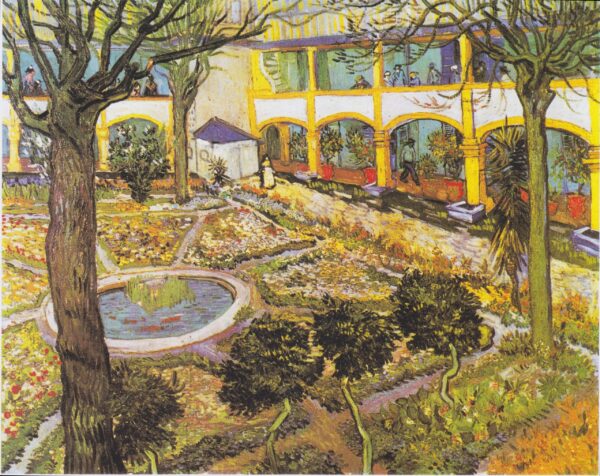 El jardín del hospital en Arles – Van Gogh Vincent Van Gogh 2024-11-21