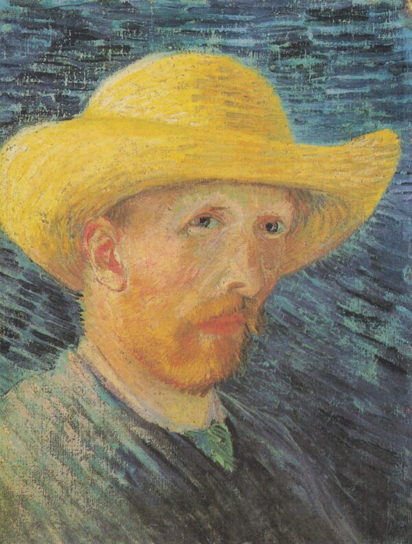 Autorretrato con sombrero de paja – Van Gogh Autorretrato Vincent Van Gogh 2024-11-21