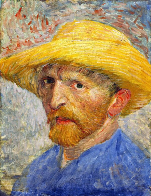 Autorretrato con sombrero de paja – Van Gogh Autorretrato Vincent Van Gogh 2024-11-21