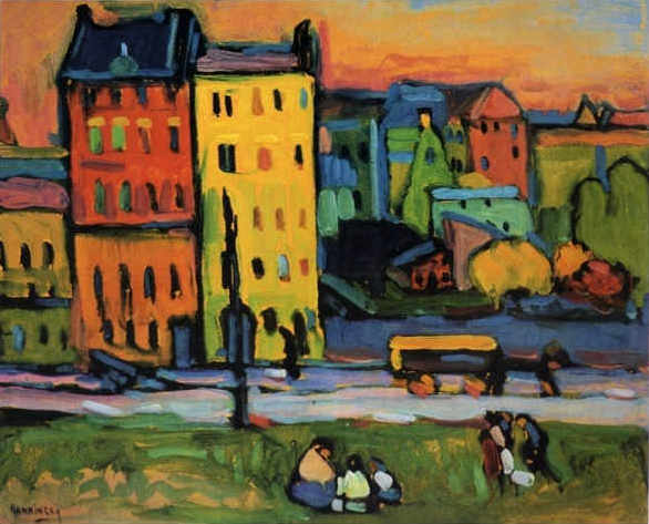 Casas en Múnich – Vassily Kandinsky Vasili Kandinski 2024-09-20 2